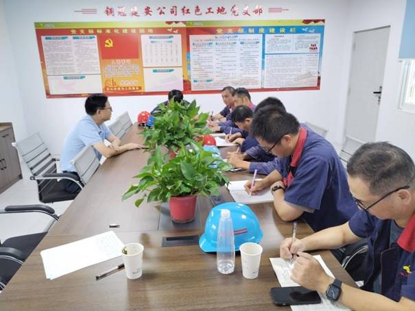 公司開展第三季度安全、環(huán)保、消防綜合檢查 